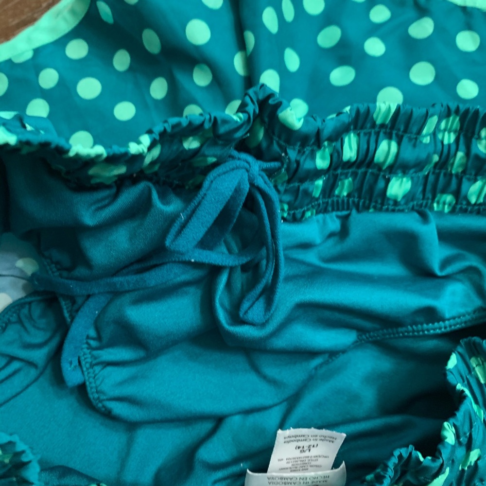 Danskin Now green polka dot athletic shorts Size L - Picture 5 of 10